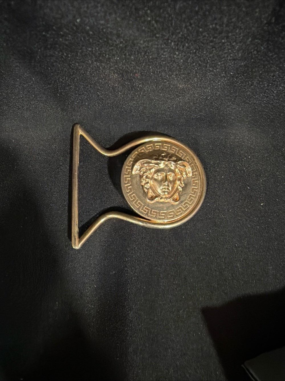 Vintage Gianni Versace Belt Buckle Stamped On Back Gold Plated See Pictures
